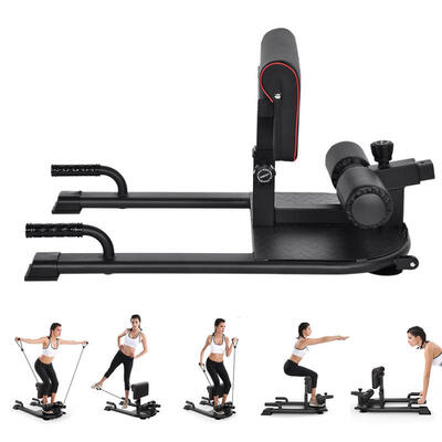 

Greensen 3-in-1 Heavy Duty Metal Sit-Up Push-Up Deep Squat Abdomen Leg Workout Home Gym Machine