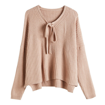 

Fall 2018 new ladies knitted sweater of the big yards