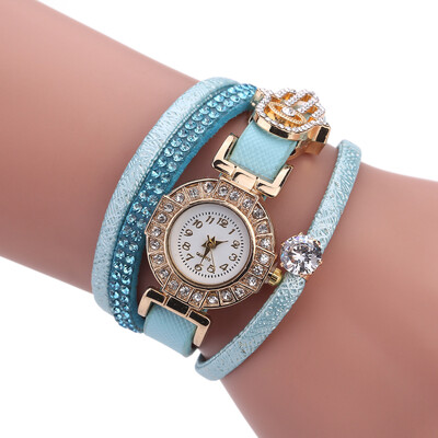 

Fashion lady palm pendant bracelet bracelet watch diamond decorative quartz watch female models hot sale
