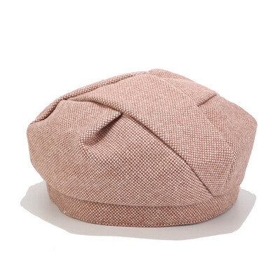 

Tailored Fashion Vintage Women Winter Hat Beret Cap Korean Painter Newsboy Berets