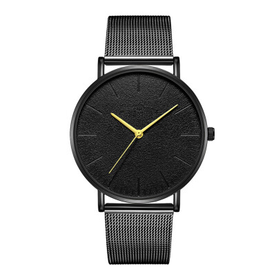 

RM Lady Women Watch Mesh Band Stainless Steel Analog Quartz Wristwatch Minimalist