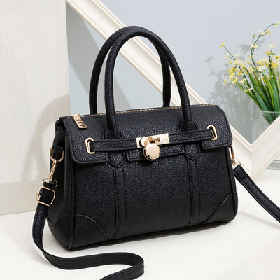 

Handbag lady fashion large capacity Kelly bag Korean version of the lady shoulder temperament inclined to her mother Baochao