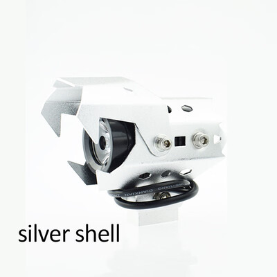 

1PCS 125W motorcycle headlights 12V auxiliary working lamp U8 U5 led motorbike spotlight accessories 12V moto DRL spot head light
