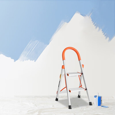 

Ktaxon Non-slip 234 Step Aluminum Ladder Folding Foldable Platform Step Stool 330 lbs Load Capacity