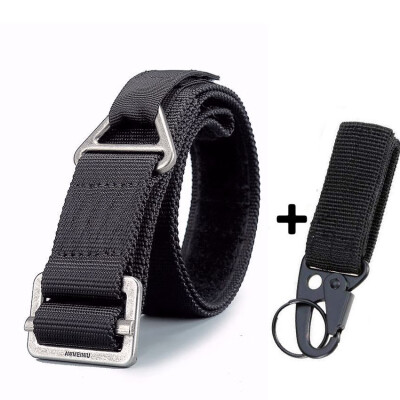 

4 Type Military Equipment Solid Belt Men Tactical Designer Belts For Jeans Pants Nylon Strap Canvas Metal Buckle Release Fast