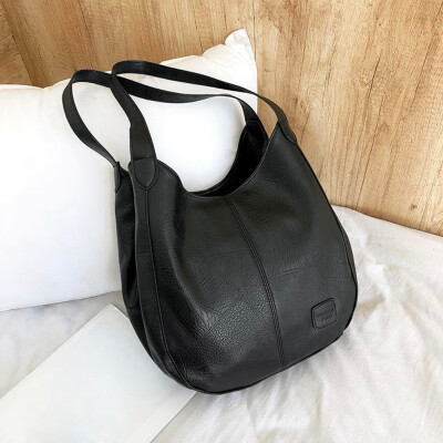

Tailored Fashion Womens Soft Leather Shoulder Bag Multi-Function LargeHand Bag
