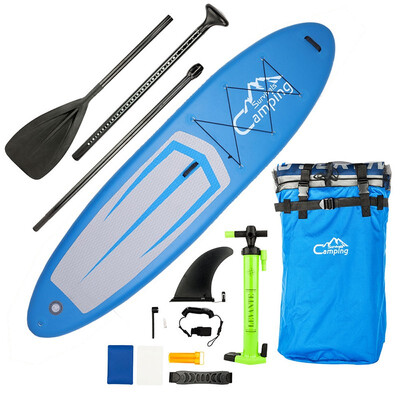 

Campingsurvival 12111010" Inflatable Sup Stand Up Paddle Board with Three Pulp Two-way Pump Repair Kit&Carry Bag