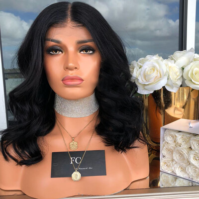 

〖Follure〗Womens Fashion Wig Black Synthetic Hair Long Wigs Wave Curly Wig