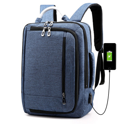 

Business Backpack Fashion Casual Computer Bag USB Charging Bag Schoolbag Travel Backpack