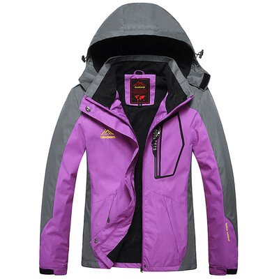 

Roseonmyhand Womens Spring Autumn Outdoor Hoodie Zipper Hat Removable Sport Assault Coat