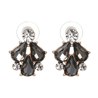 

2019 New Arrival Acrylic Opal Stone Stud Earrings for Women Personality Insect Shape Statement Fashion Jewelry J50065
