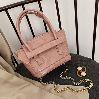 

Senior retro small bag women 2019 new wave Korean Joker chain Messenger bag temperament portable shoulder bag