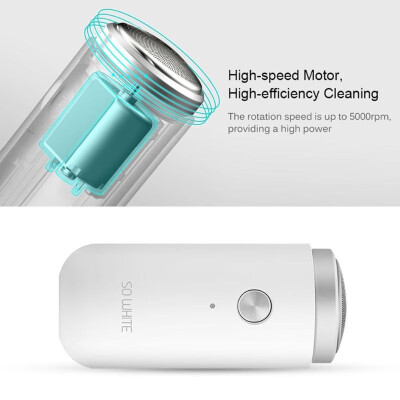 

Xiaomi Youpin SO WHITE ED1 Mini Electric Shaver IPX5 Rechargeable Razor