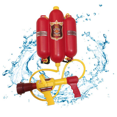 

Ancaixin Firefighter Water Blaster Kids Firemen Squirt Guns Backpack Soaker Summer Beach Fight Pool Toy Outdoor for Boys&Girls