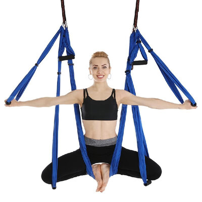 

Yoga Hammock Aerial Yoga Trapeze Inversion Training Sling Anti gravity Exercise Training Yoga Swing Extension Strap