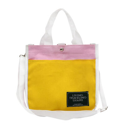 

Splicing Color Shoulder Handbags Women Canvas Crossbody Bags Backpacks