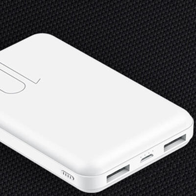 

USAMS Mini Portable Power Bank 10000mah Dual USB Li-polymer Battery