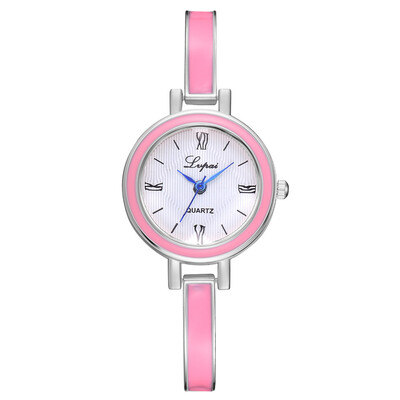 

LVPAI brand Ejiao alloy bracelet watch ladies Roman digital alloy quartz watch small&delicate womens watch