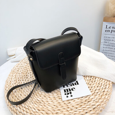 

Summer foreign gas bag Korean version of the simple womens bag 2019 new bucket bag single shoulder bag oblique satchel bag