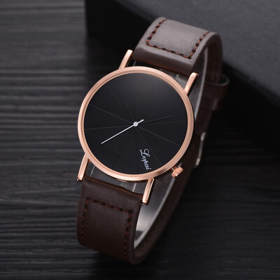 

Gobestart LVPAI Fashion Mens Leather Belt Analog Sport Quartz Wrist Watch