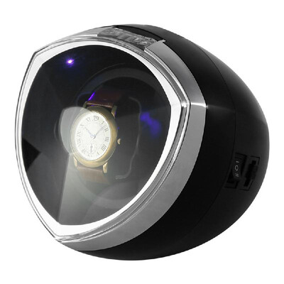 

HC0110 Single Watch Winder Box for Automatic Watch 4 Modes Automatic Rotating Winder LED Lighting Mechanical Watch Winders
