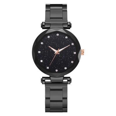 

Best Selling Women Watches Fashion Ladies Quartz Wristwatch Alloy Strap Starry Sky Dial Clock Casual Gift Zegarki Damskie