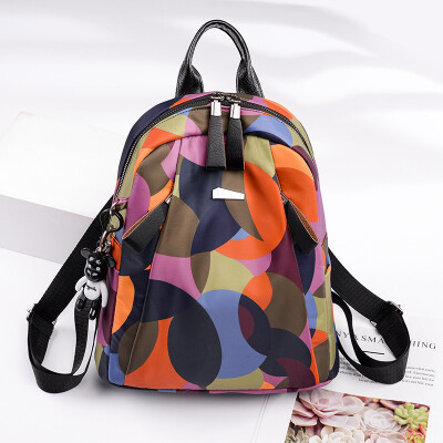 

Oxford cloth backpack female new wild large capacity student bag fashion leisure travel backpack