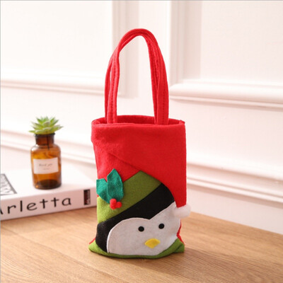 

Christmas Snowman Old Elk Tote Bag Candy Bag Christmas Eve Decoration Candy Bag Festive Party Supplies
