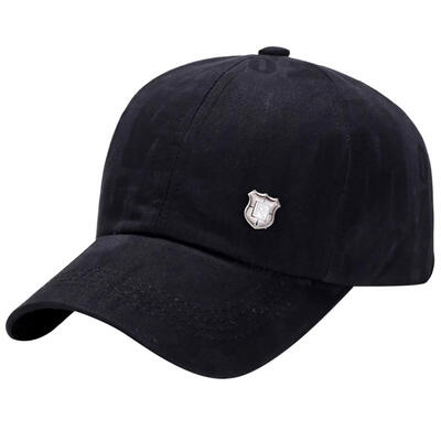 

Men Peaked Cap Adjustable Snapback Sports Button Solid Color Visor Baseball Hat