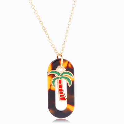 

Women Individuality Fashion Pendant Necklace Fruits Plants Serious Trendy Jewelry Female Party Necklace Personality Sales
