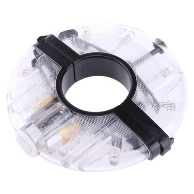 

Waterproof Rechargeable Bicycle Hub Light 8 LED Cycling Safety Night Lamp