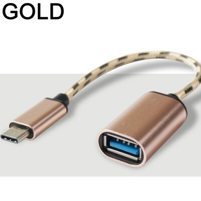 

STONEGO OTG Adapter Cable Male to Female On-The-Go Aluminum Connector for Android SmartphoneTabletNew Laptop with OTG Function