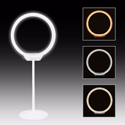 

ZOMEI Dimmable Diva LED Selfie Ring Light Stand Youtuber Blogger Makeup Video Studio
