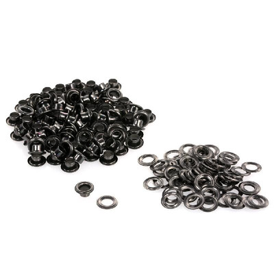 

Grommet Kit 100 Set 10mm 2 5in Inside Diameter Grommet & Gasket Setting Tool Metal Eyelets for Shoes Clothes Leather Crafts DIY