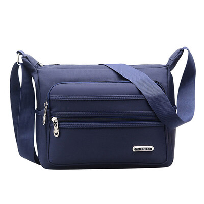 

Sports Waterproof Slant Bag Chao Business Single Shoulder Bag Portable Mens Oxford Leisure Canvas Backpack