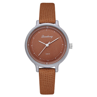 

Ebay hot Korean casual womens PU leather fashion watch 2018 explosion models direct sales