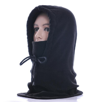 

Cycling cap winter windproof cap outdoor sports bib cold thickening hood CS mask fleece warm hat light