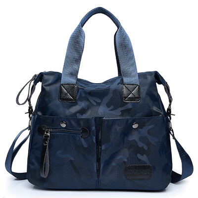 

Oxford canvas bag womens big bag Korean version of womens bag nylon single shoulder slant bag large capacity
