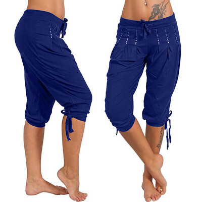 

Tailored New Women Fashion Summer Damenloose Haremshose Capri Baggy Harem Pants