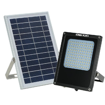 

OWSOO Solar Powered Floodlight 120 LED Solar Lights IP65 Waterproof Outdoor Security Lights for Home Garden Lawn