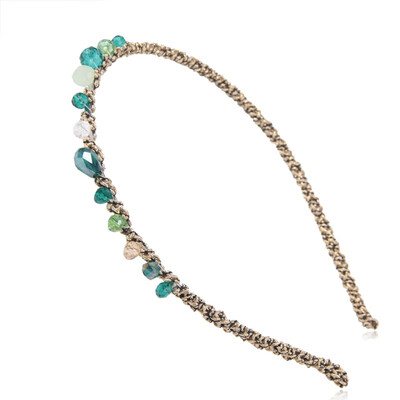 

KoreanCrystal Rhinestone Hair Band for Women Hair Hoop Elastic Hair Ornaments Headdress Hair Accessories for Girls