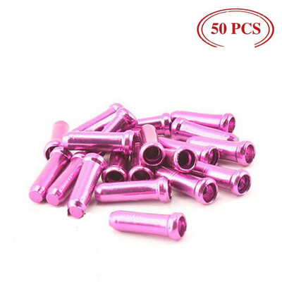 

50pcs Repair Tool Bicycle Parts Brake Shifter Derailleur Inner Cable End Cap Crimps Multifunction Accessory