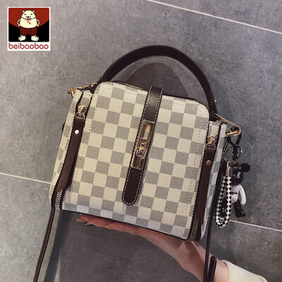 

Ins Super Fire Bag Female 2019 New Korean Joker Portable Bucket Bag Leisure Single Shoulder Messenger Bag