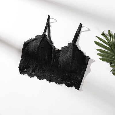 

〖Follure〗Women Sexy Bra Top Solid Vest Lace Seamless Breathable Push Up Top Underwear