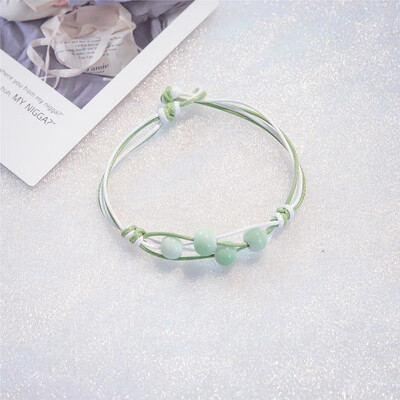 

Lolita bracelet ins niche design braided bead bracelet unicorn bracelet female handjewelry network celebrity