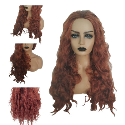 

〖Follure〗Womens Girls Sexy Long Curls Wavy Party Wigs Long Curly Hair Synthetic Wig