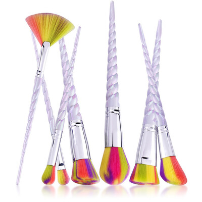 

Toponeto 7PCS Make Up Foundation Eyebrow Eyeliner Blush Cosmetic Concealer Brushes