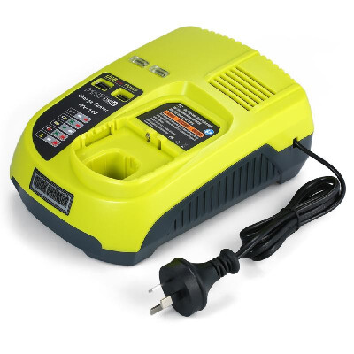 

Dual Chemistry IntelliPort Charger for All Ryobi 12V-18V ONE Lithium Battery & NiCad Universal Battery Charger Dual USB Ports Ryo