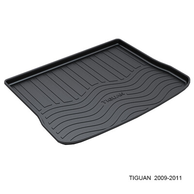 

Custom TPO Car Cargo Liner Boot Tray Trunk Floor Mat For VW TIGUAN TIGUAN-L 2009-2018 Years Model Car Styling