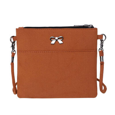 

Simple Casual Women Leather Bowknot Shoulder Bag Lady Messenger Bags Clutch